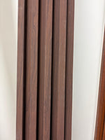 Load image into Gallery viewer, WPC Fluted Wall Panel – Teak / Medium Brown – 9 ft