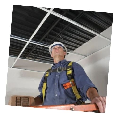 4 ft. x 1-1/2 in. Ceiling Tile Suspension System Fire-Rated Cross Tee
