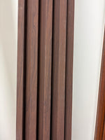 Load image into Gallery viewer, WPC Fluted Wall Panel – Teak / Medium Brown – 9 ft