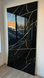 Load image into Gallery viewer, UV Marble Sheet – Royal Obsidian