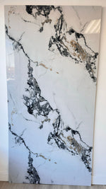 Load image into Gallery viewer, UV Marble Sheet – Moonlit White