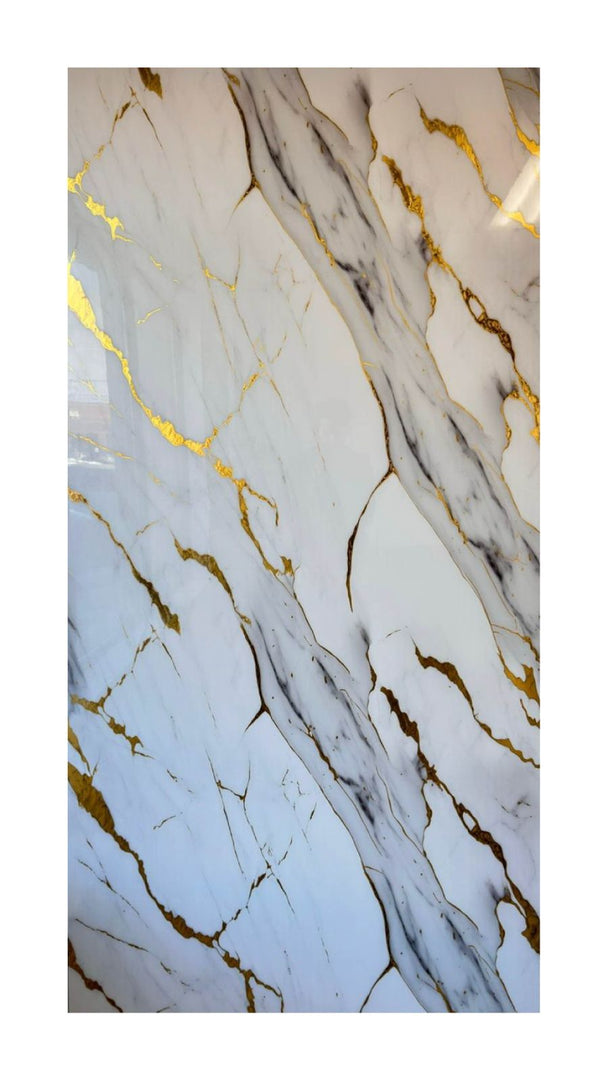 UV Marble Sheet – Majestic Gold