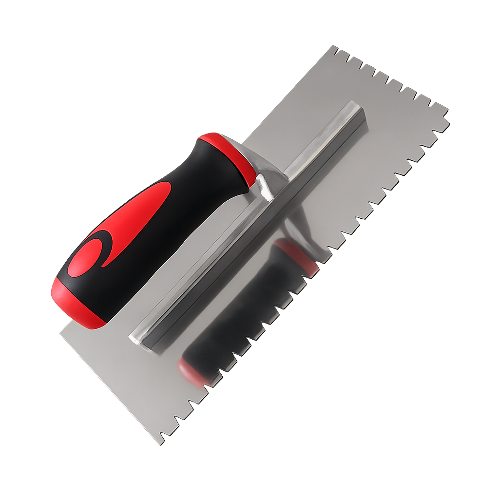 FRP Adhesive Trowel V Notch 3/16 in. x 1/4 in. x 1/2 in.