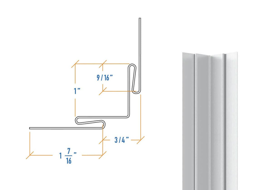 Stainless Steel Inside Corner